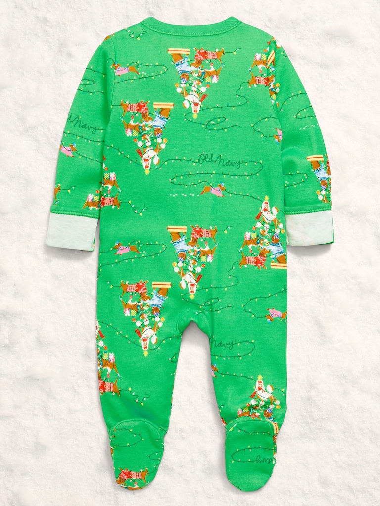2-Way-Zip Sleep & Play Footed One-Piece for Baby