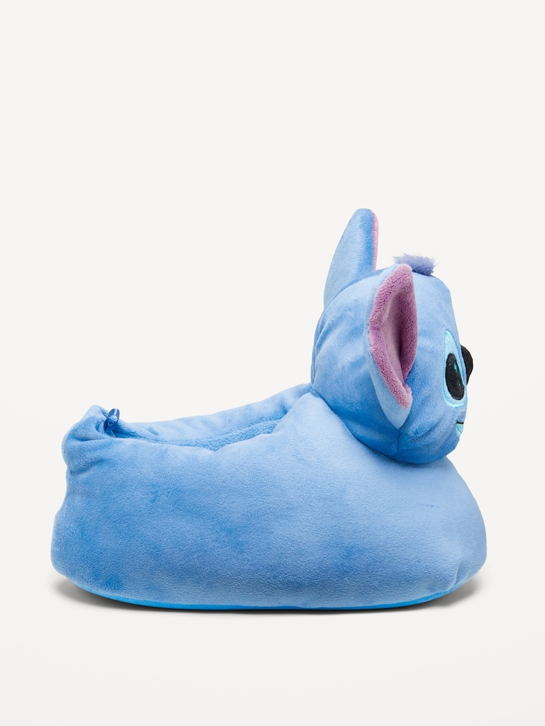 Disney© Gender-Neutral Stitch Velour Slippers for Kids