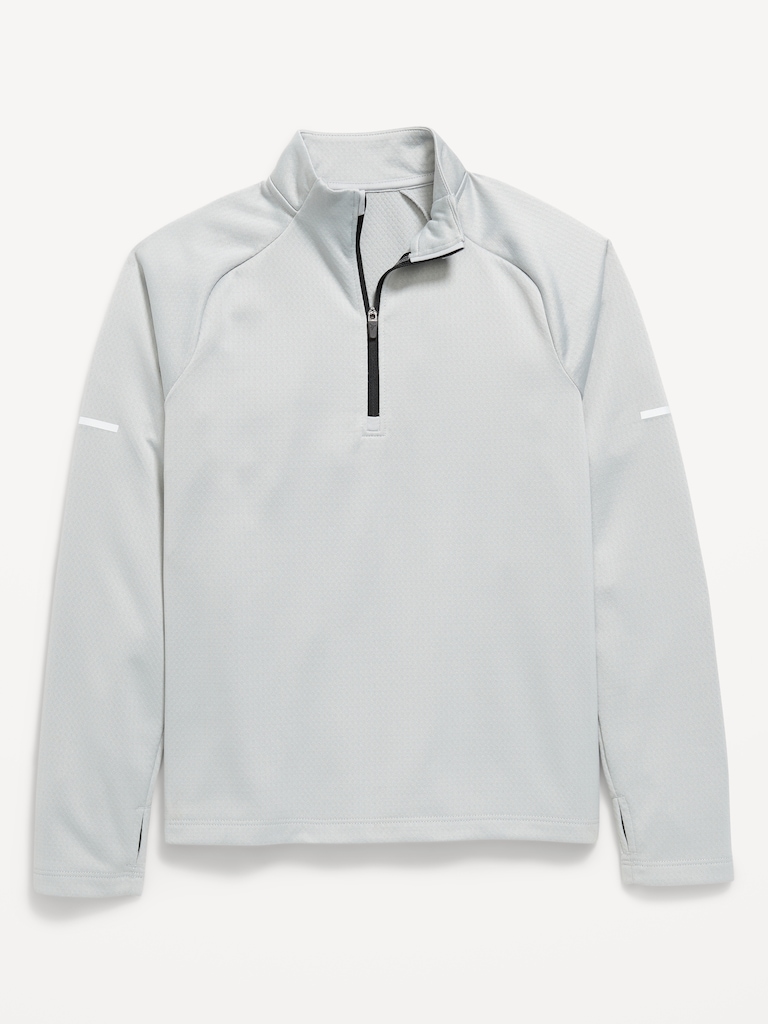 Go-Dry Quarter-Zip Soccer Pullover for Boys