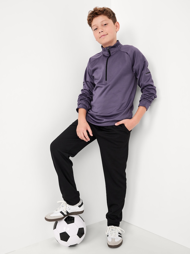 Go-Dry Quarter-Zip Soccer Pullover for Boys