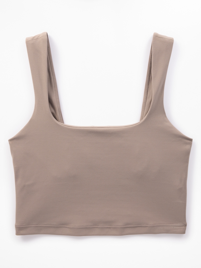 Transcend Square Neck Crop Sports Bra A-C