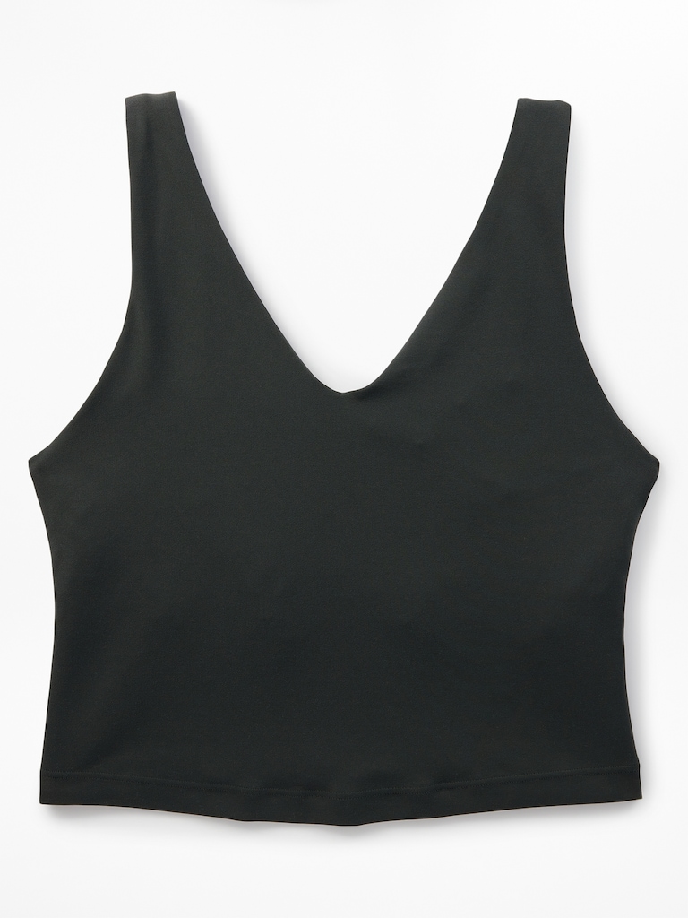 Transcend V-Neck Crop Sports Bra D-DD