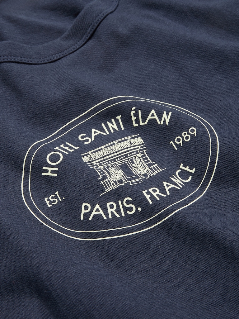 EveryWear Crew-Neck Graphic T-Shirt