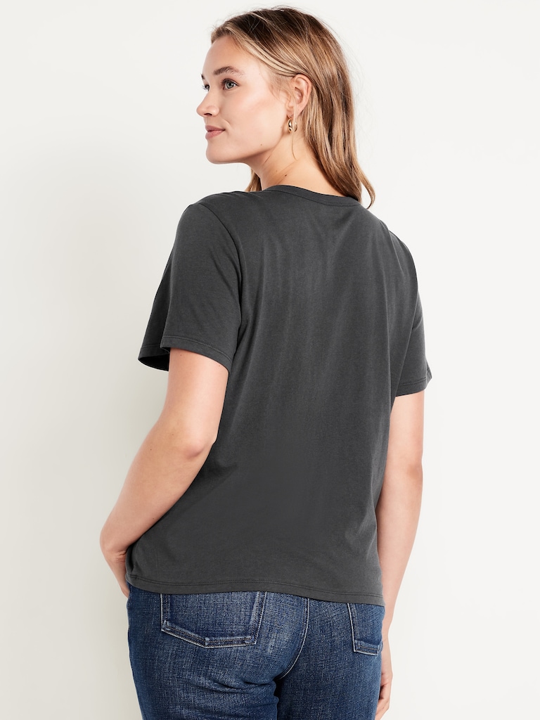 EveryWear Crew-Neck Graphic T-Shirt