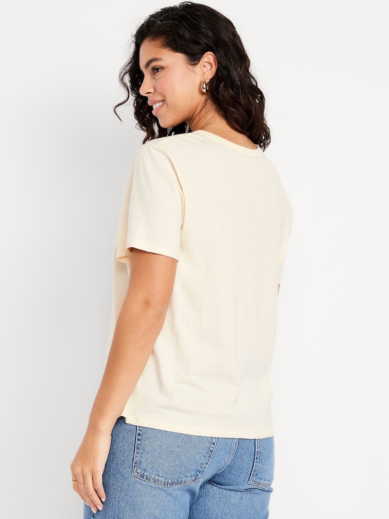 Crew-Neck Logo-Graphic T-Shirt