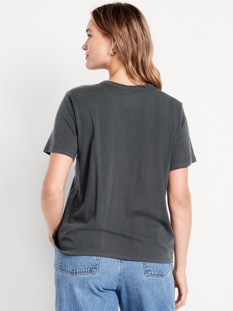 Crew-Neck Logo-Graphic T-Shirt