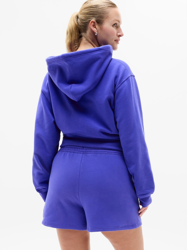 Forever Fleece Mid Rise 4" Short