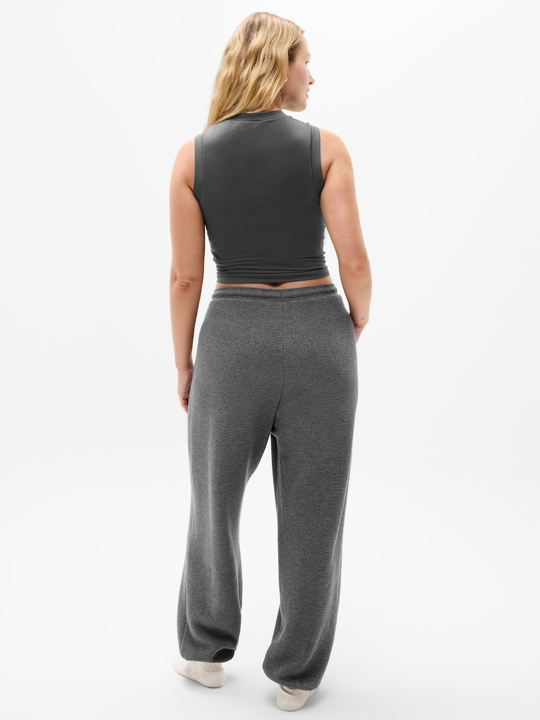 Tranquil Mid Rise Waffle Jogger