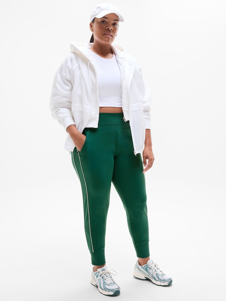 Venice High Rise Track Stripe Jogger