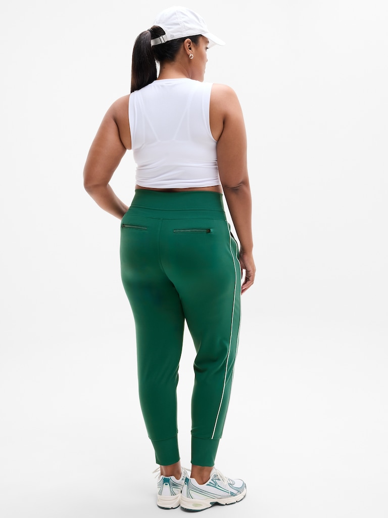 Venice High Rise Track Stripe Jogger