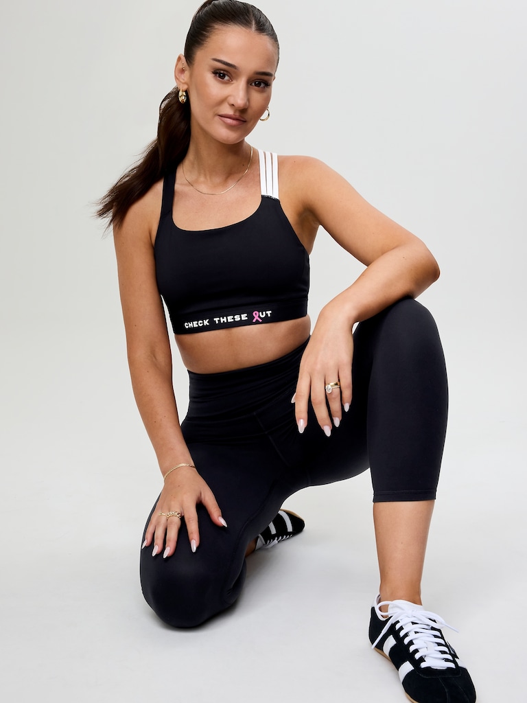 Athleta x Kristin Juszczyk Train Free Sports Bra A-C
