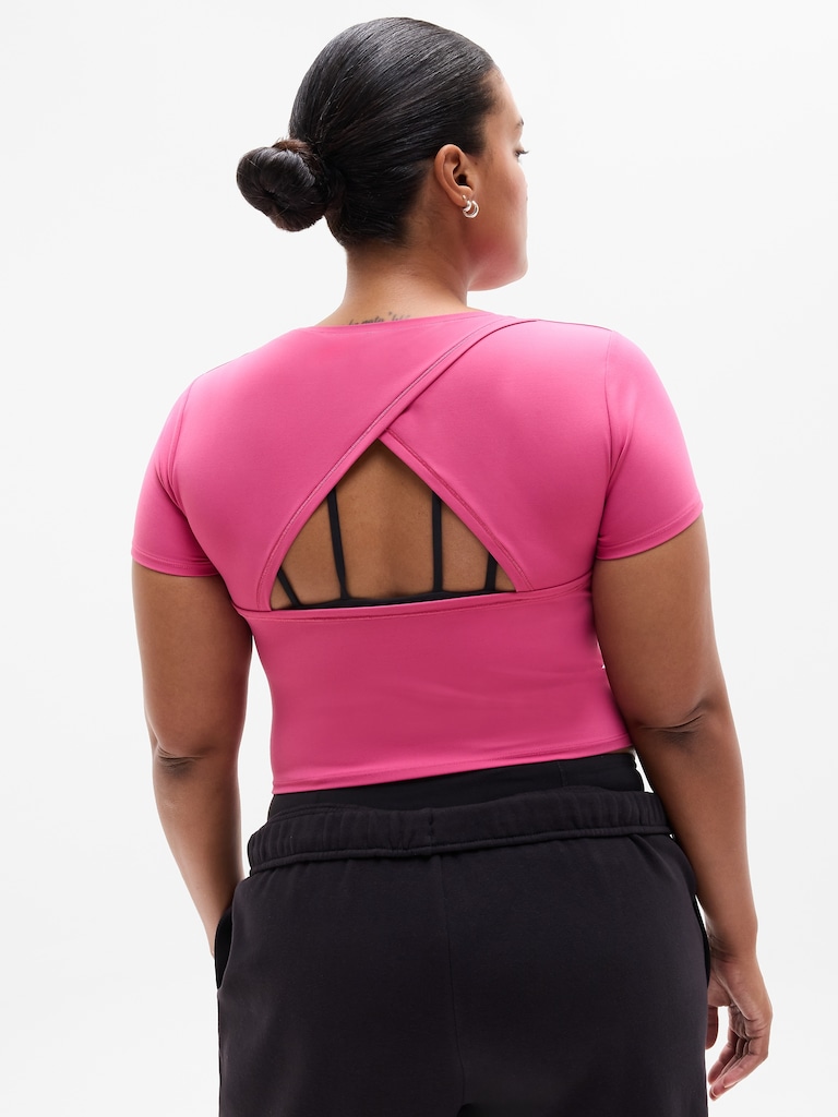 Transcend Open Back Tee