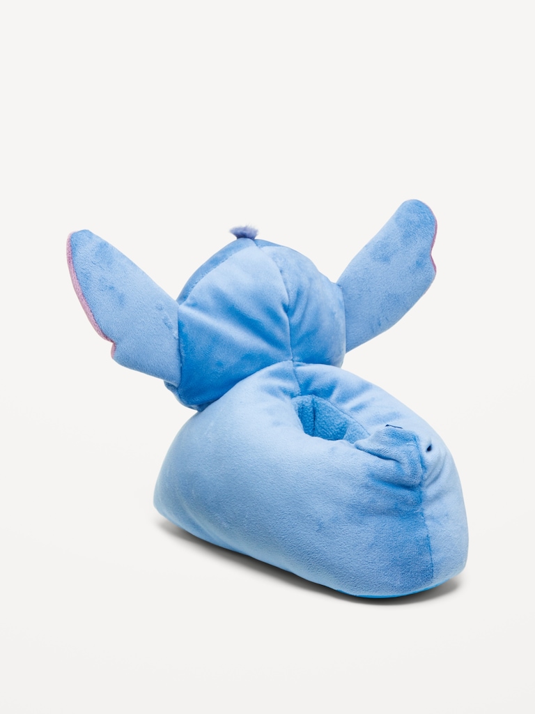 Disney© Gender-Neutral Stitch Velour Slippers for Kids