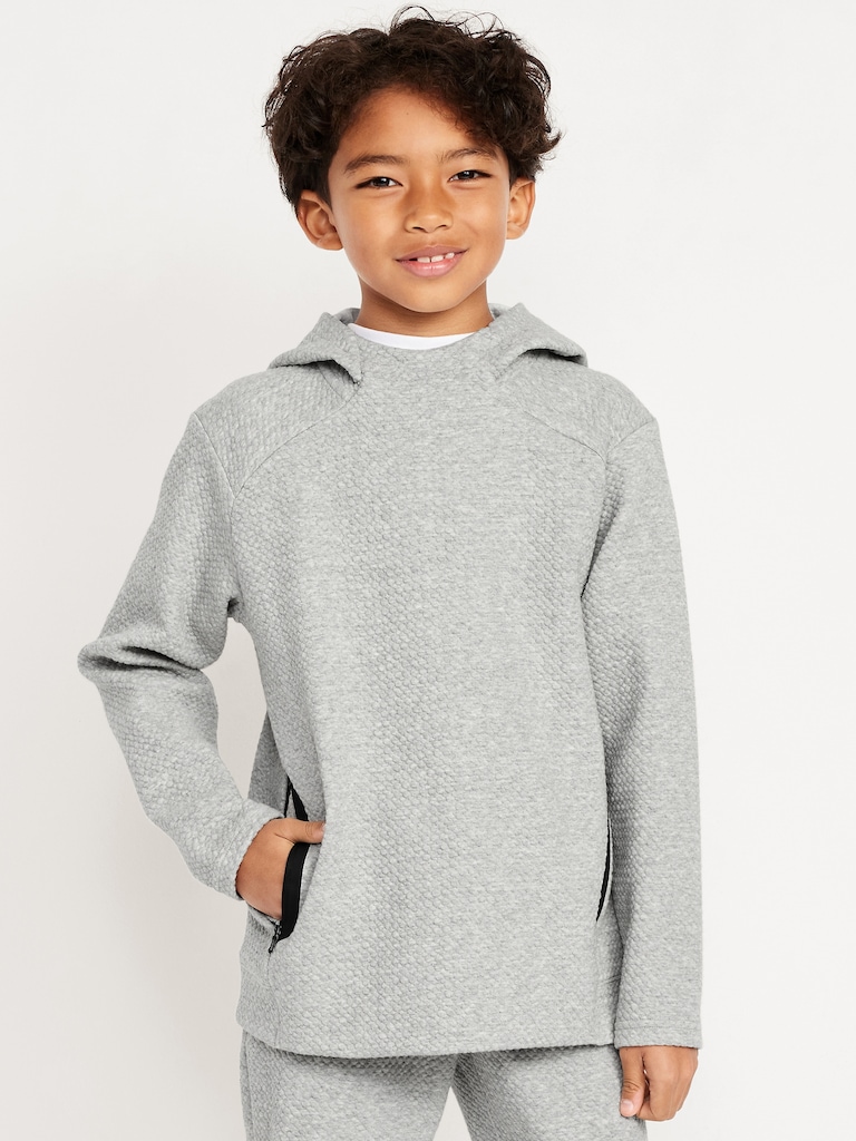 Dynamic Fleece Textured Hoodie for Boys