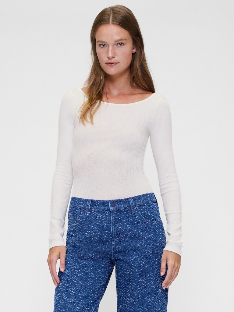 GapStudio Pointelle Bodysuit