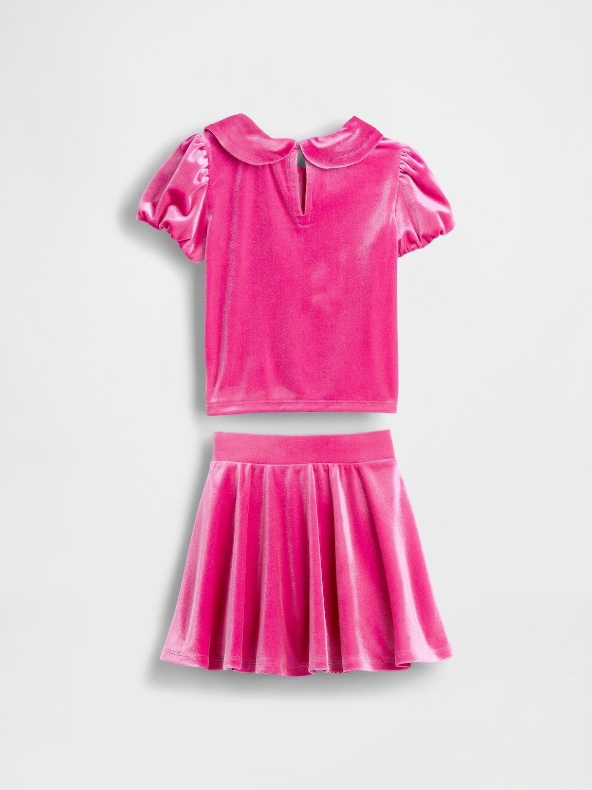 Baby & Toddler Velour Bow Outfit Set