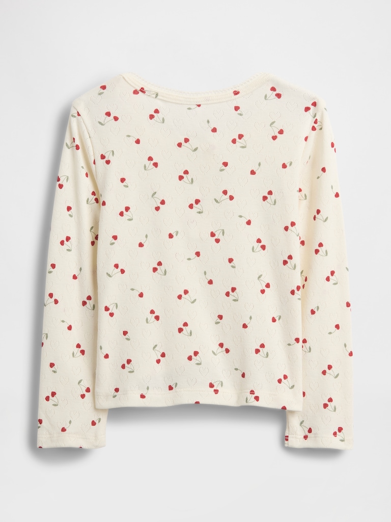 Baby & Toddler Pointelle Henley Top