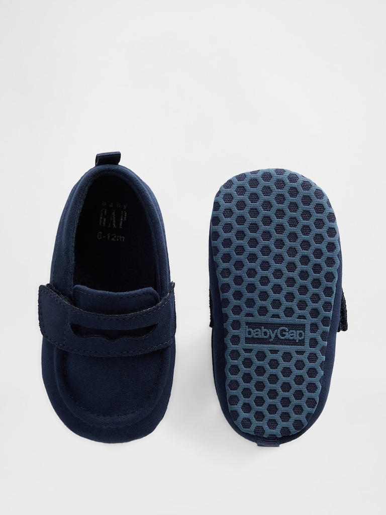 Baby Vegan Suede Loafers