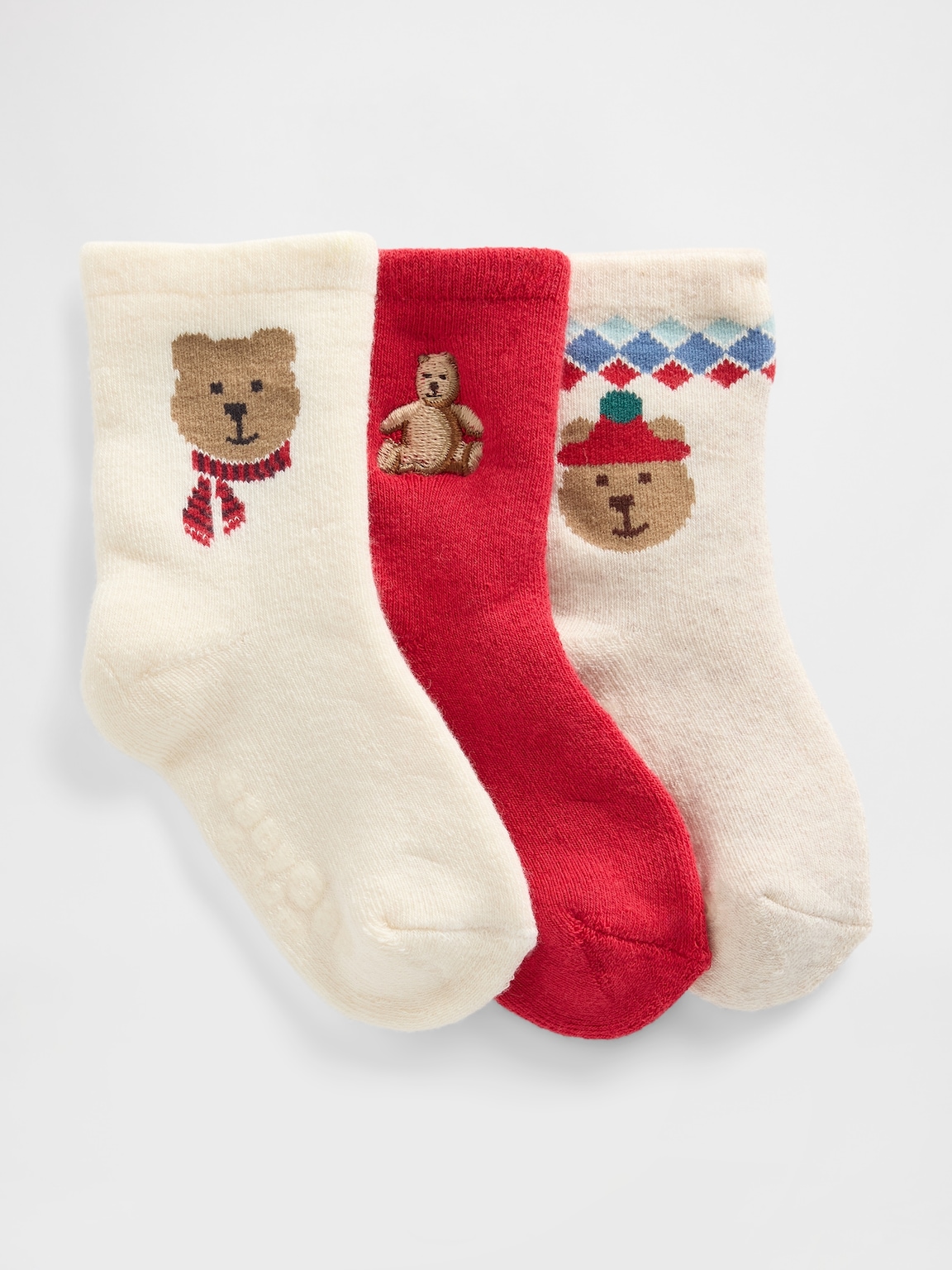 Baby Brannan Bear Socks (3-Pack)