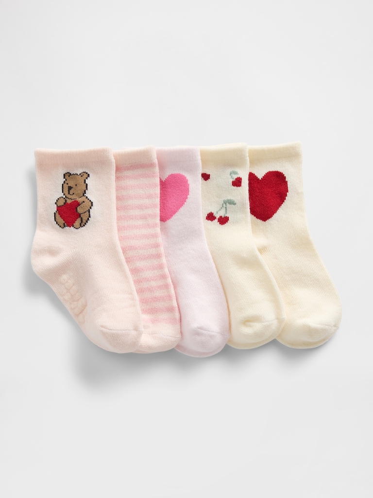 Baby Crew Socks (5-Pack)