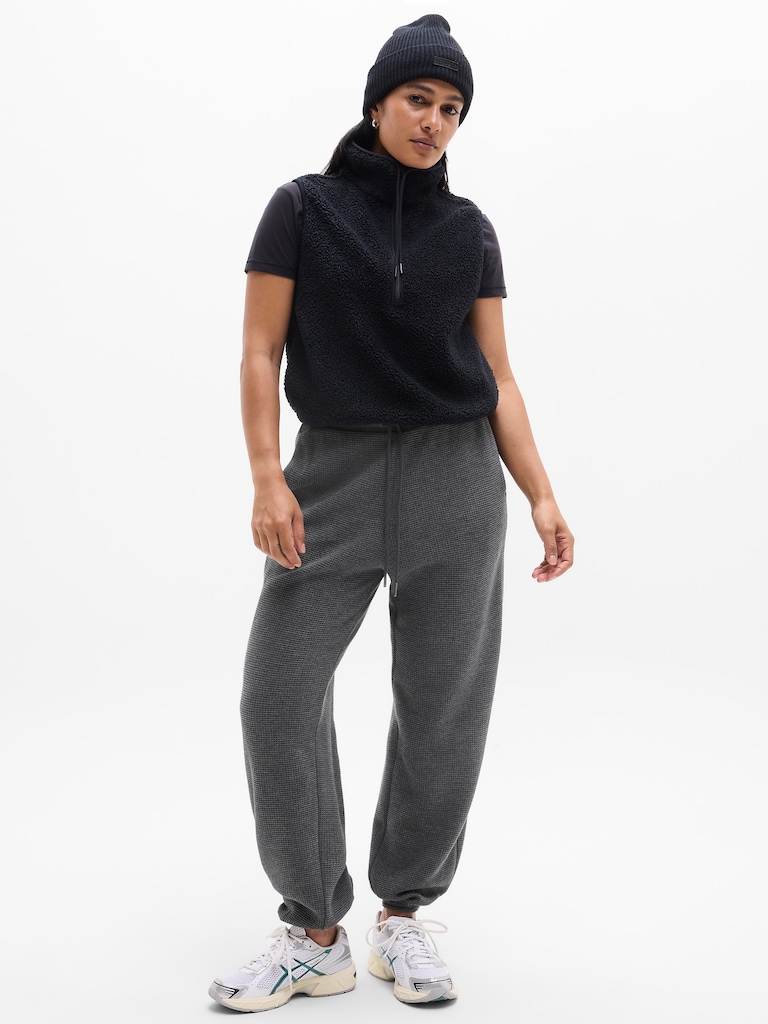 Tranquil Mid Rise Waffle Jogger