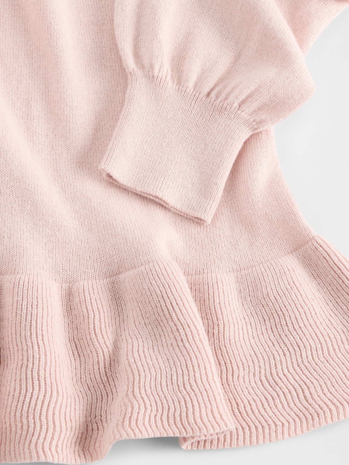 Kids Relaxed Peplum Sweater