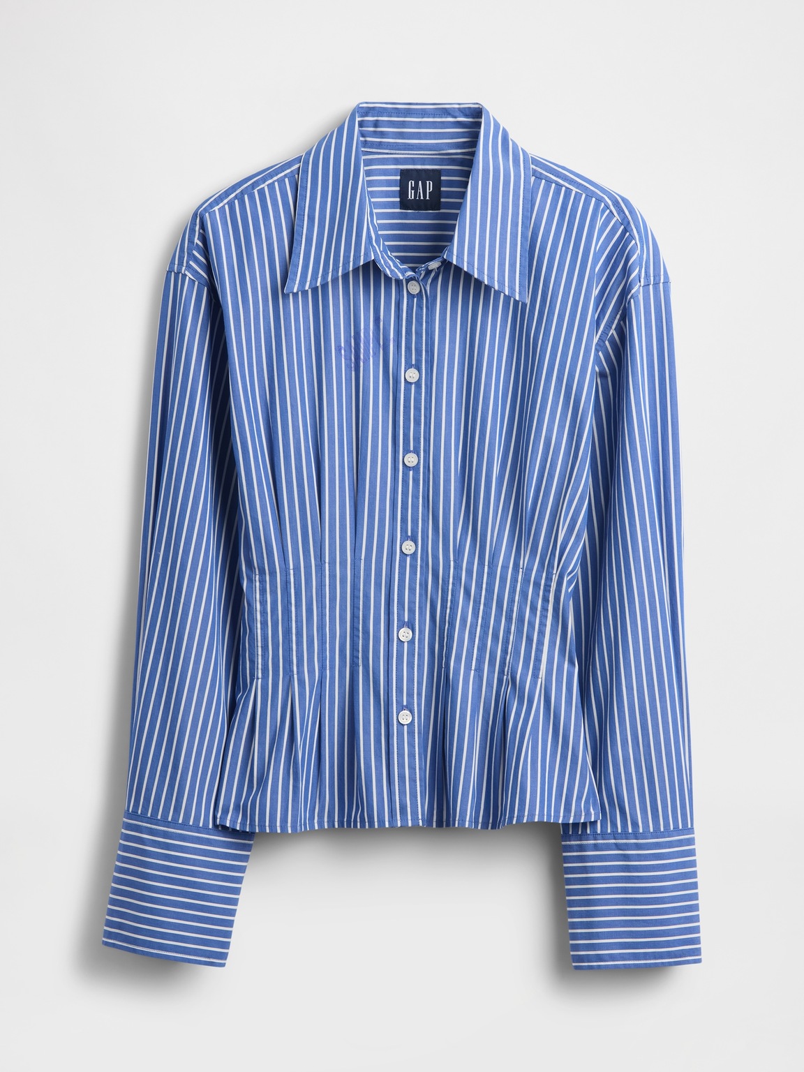 Organic Cotton Poplin Fitted Shirt