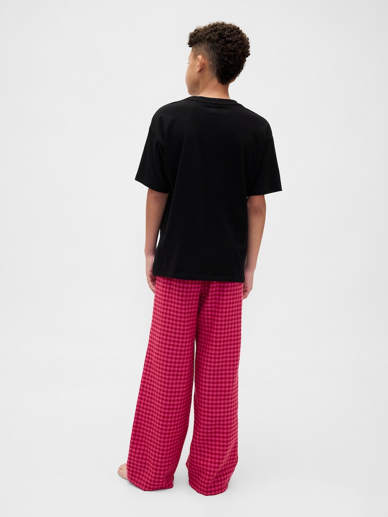 Kids Recycled Flannel PJ Pants