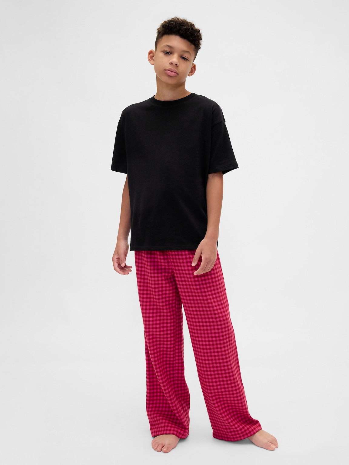 Kids Recycled Flannel PJ Pants