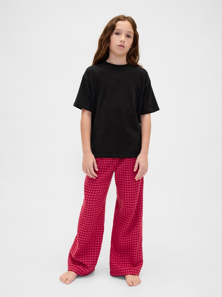 Kids Recycled Flannel PJ Pants