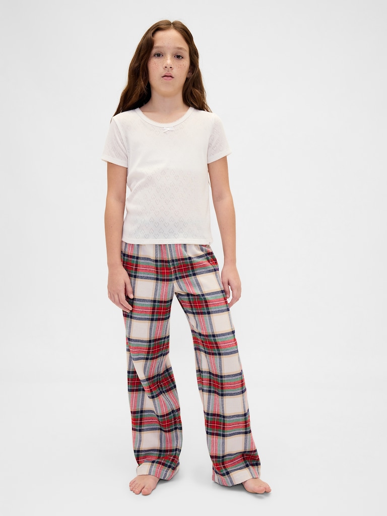 Kids Recycled Flannel PJ Pants
