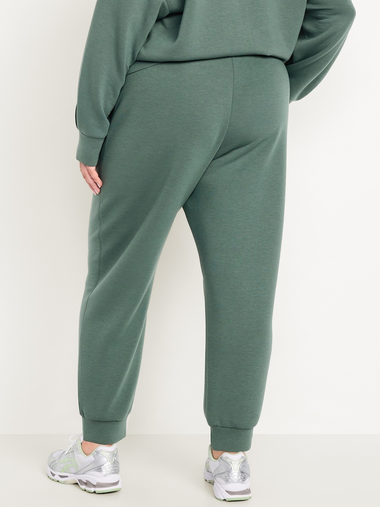 High-Waisted Bounce Fleece Jogger Sweatpants