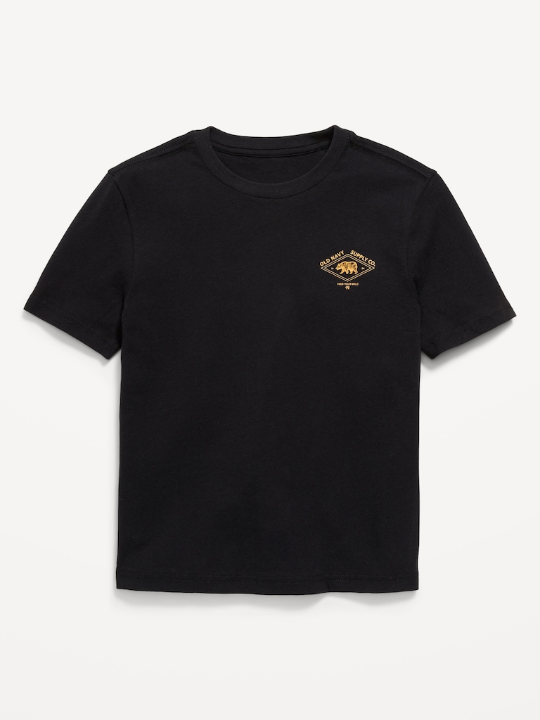 Short-Sleeve Logo-Graphic T-Shirt for Boys