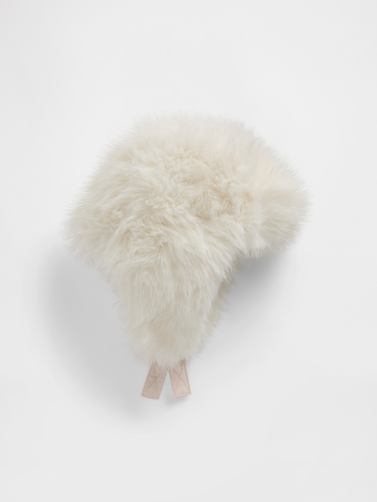 Toddler Faux Fur Trapper Hat