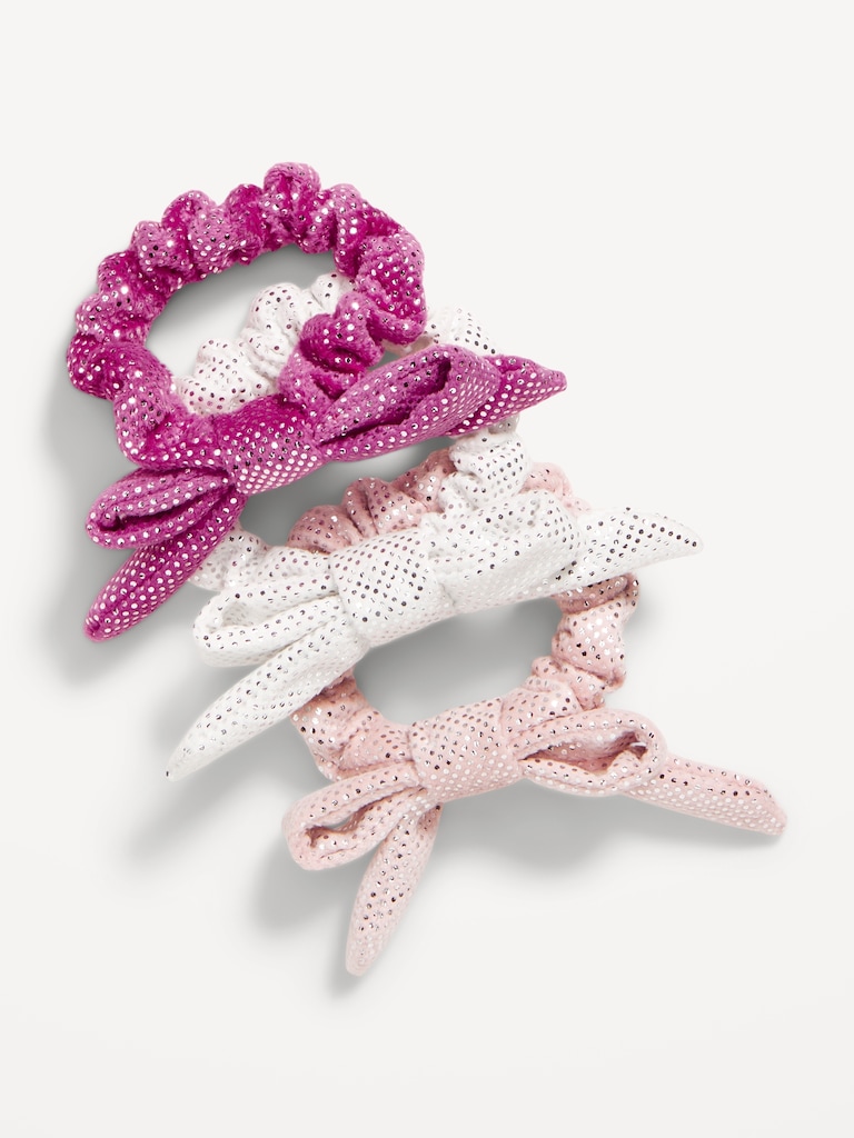 Outtek™ Sparkle Hair-Ties for Toddler Girls