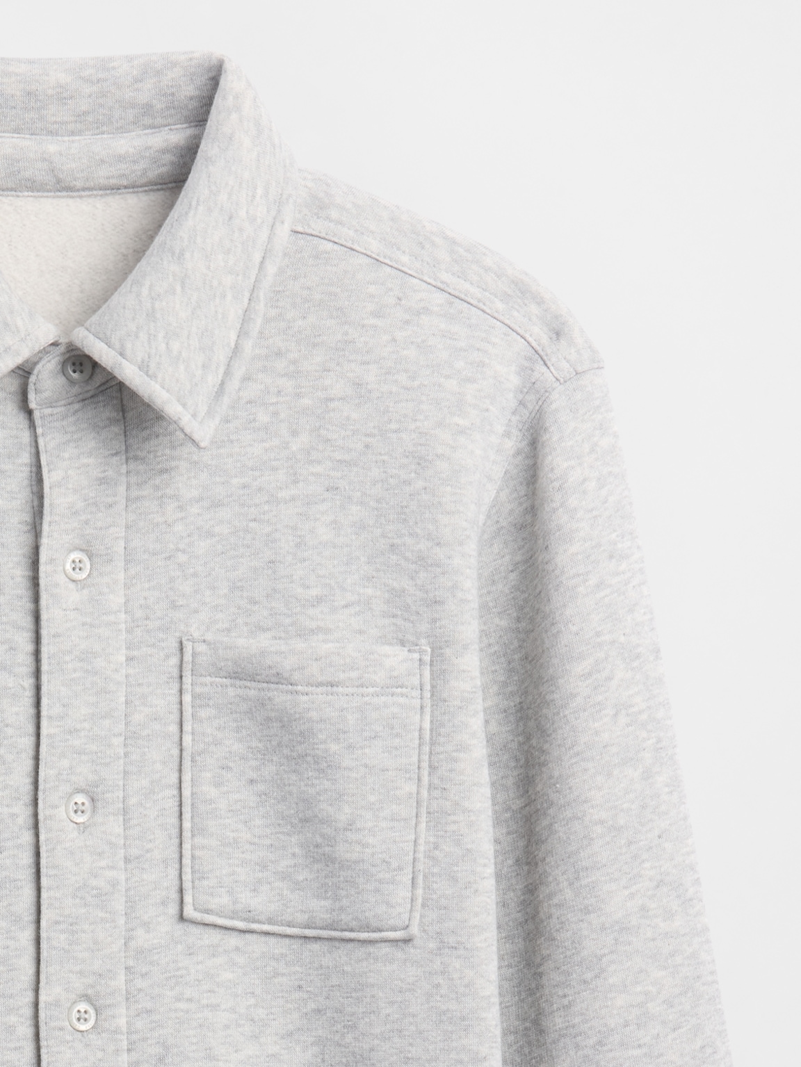 Kids Cozy Button-Front Shirt