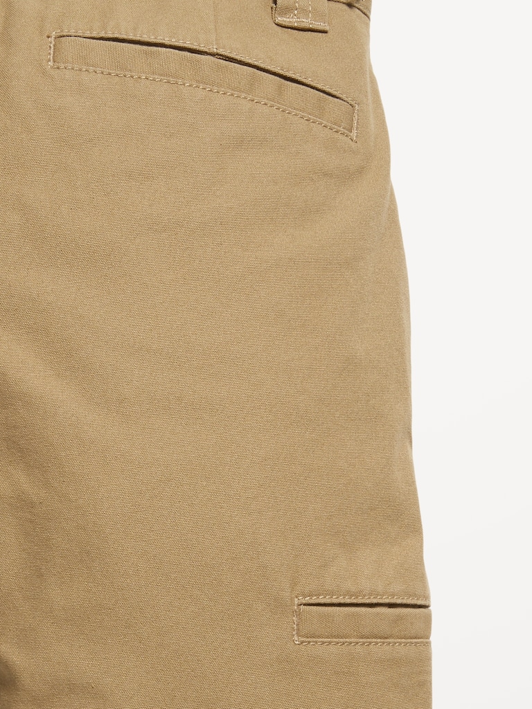 Canvas Straight-Leg Utility Pants for Boys