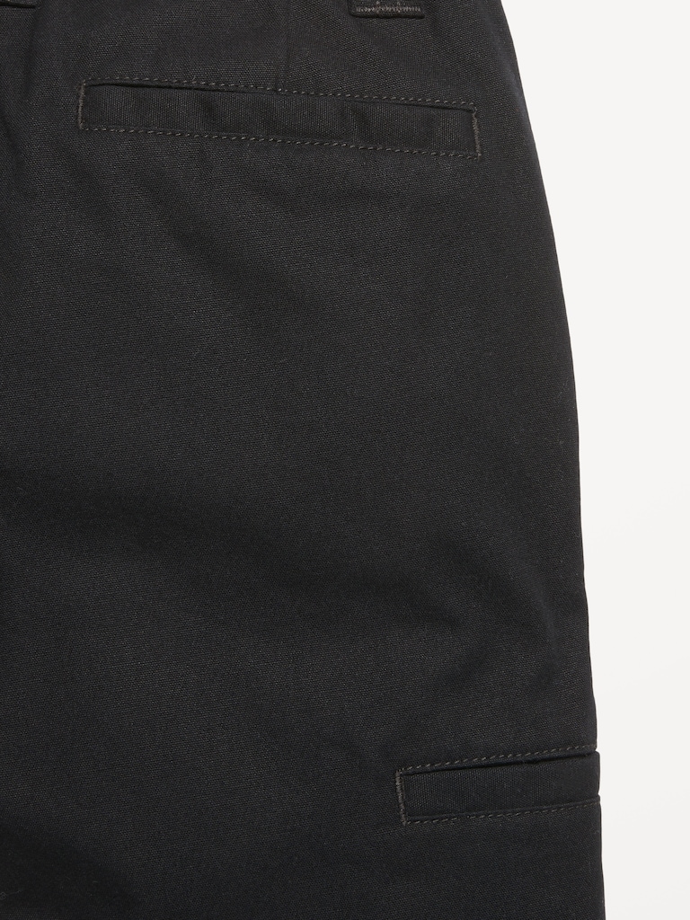 Canvas Straight-Leg Utility Pants for Boys