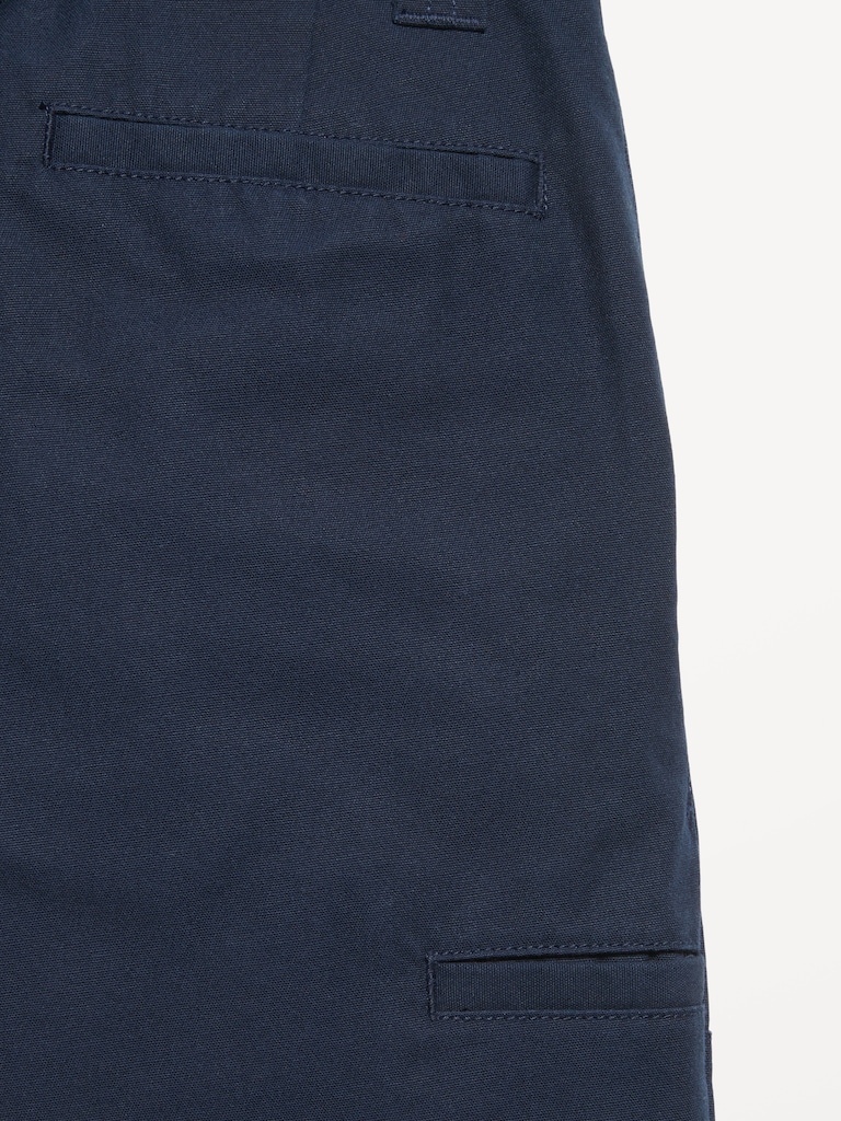 Canvas Straight-Leg Utility Pants for Boys