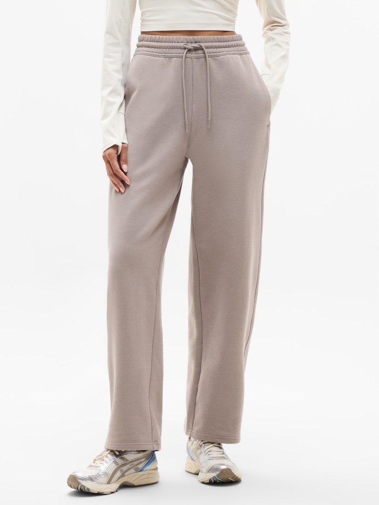 Forever Fleece Mid Rise Barrel Pant