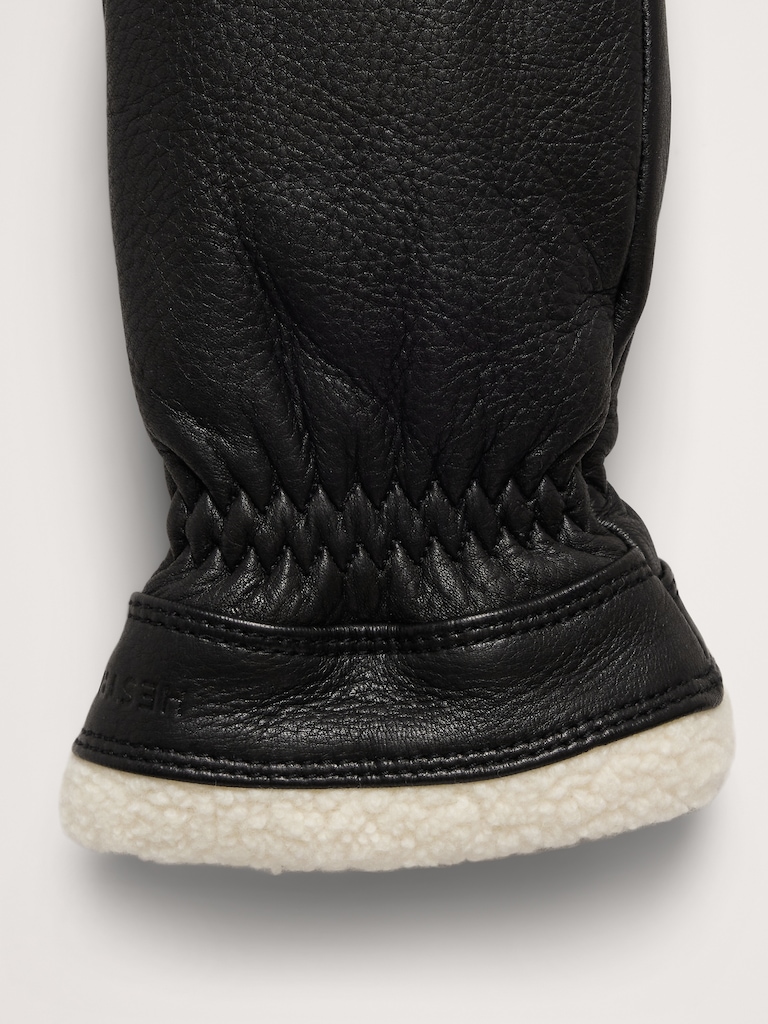 Boda Leather Mittens by Hestra