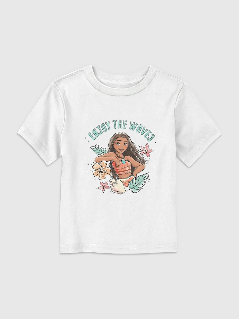 Toddler Moana Waves Graphic T-Shirt