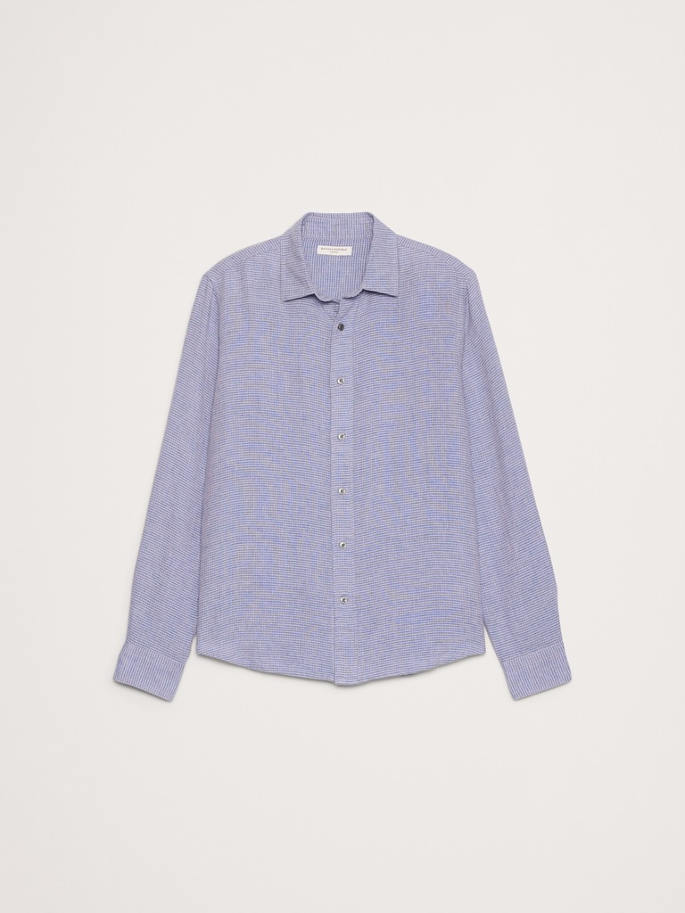 Standard-Fit Linen Shirt