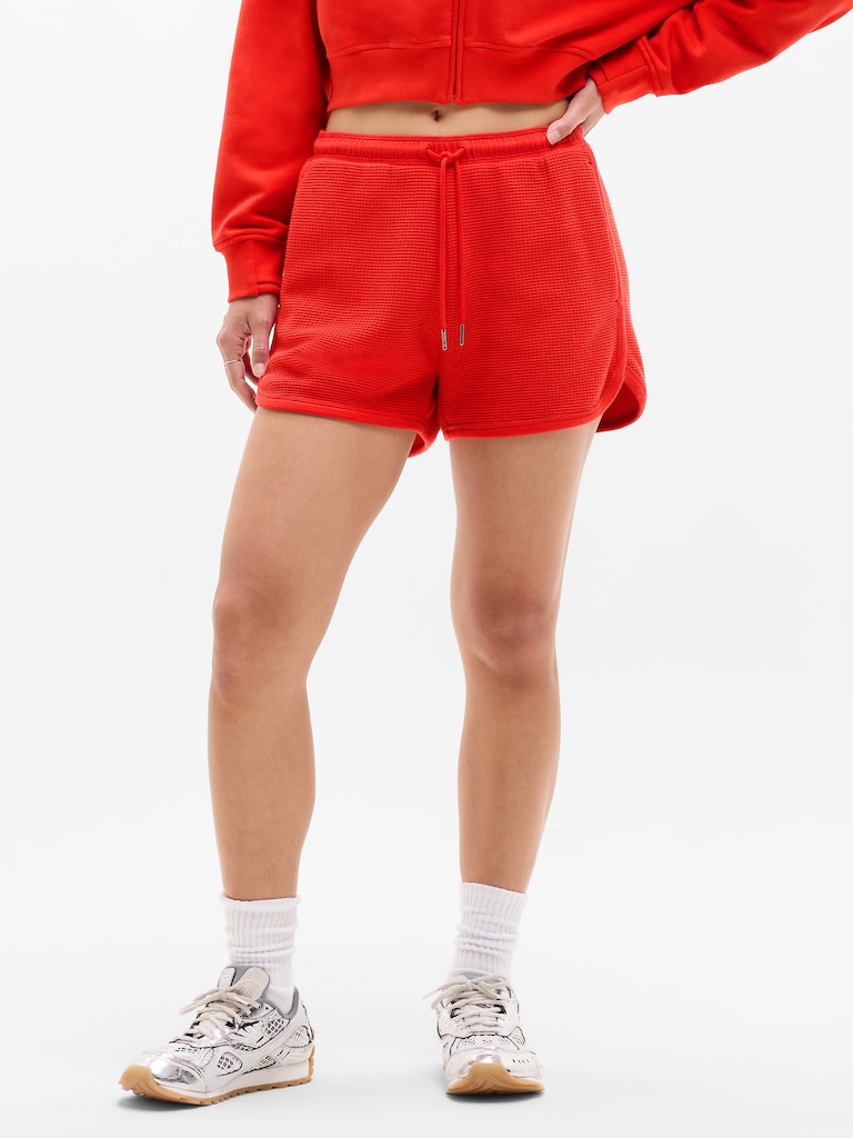 Tranquil Mid Rise Waffle Short