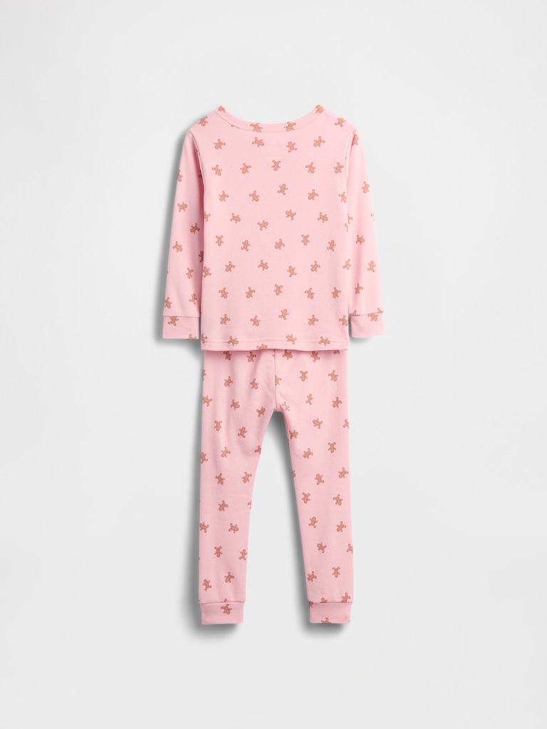 Kids & Baby Organic Brushed Cotton Holiday PJ Set