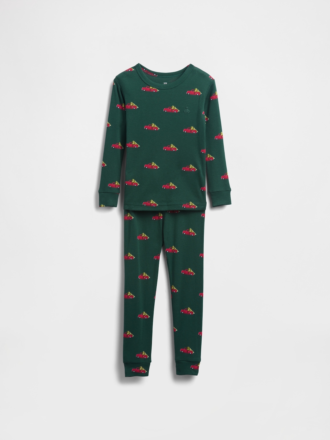 Kids & Baby Organic Brushed Cotton Holiday PJ Set
