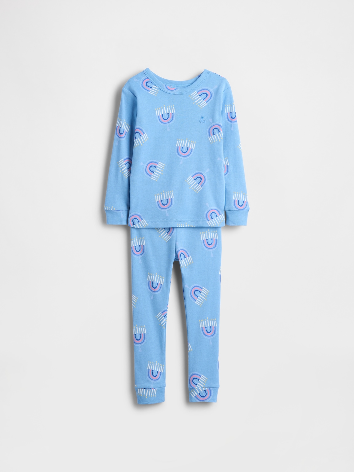 Kids & Baby Organic Brushed Cotton Holiday PJ Set