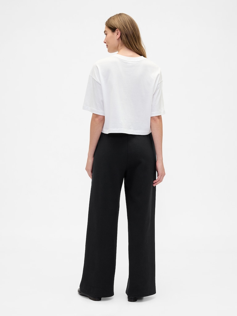 Relaxed Straight-Leg Sweatpants