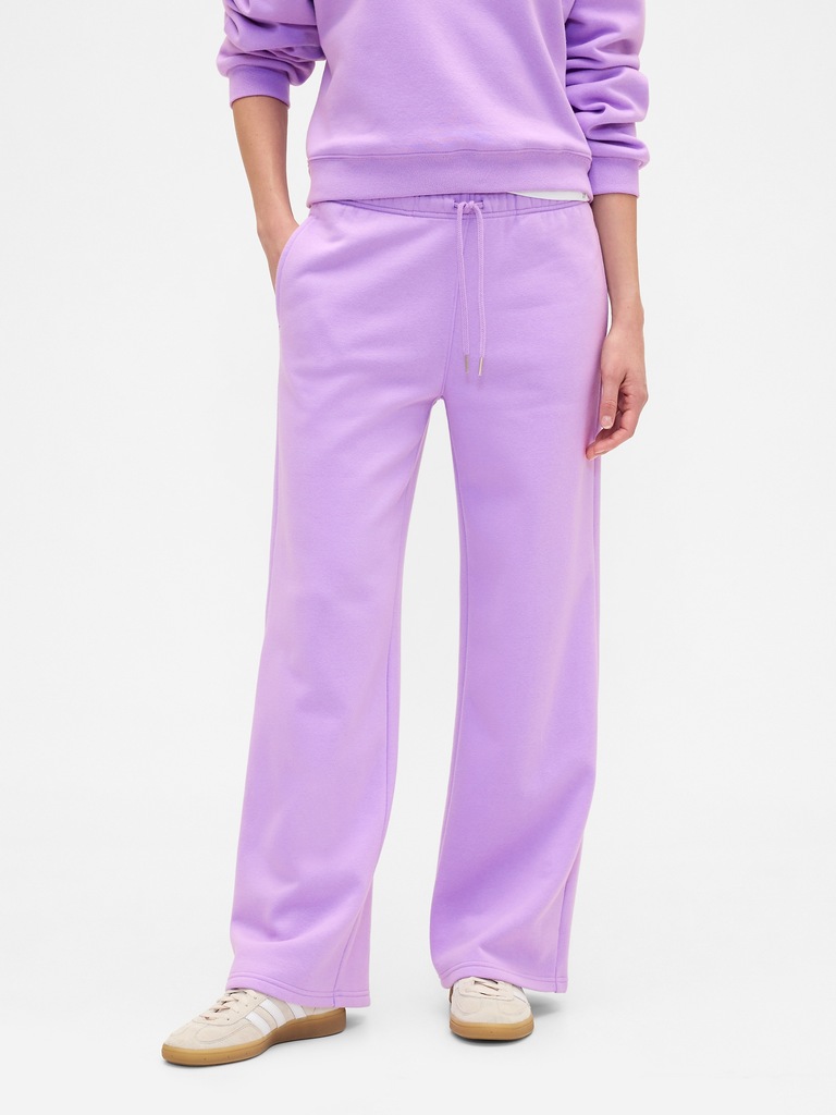 Relaxed Straight-Leg Sweatpants