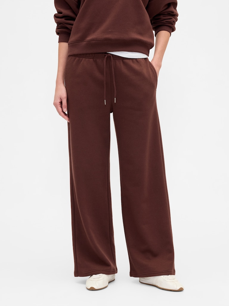 Relaxed Straight-Leg Sweatpants